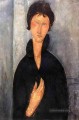 Frau mit blauen Augen 1918 Amedeo Modigliani